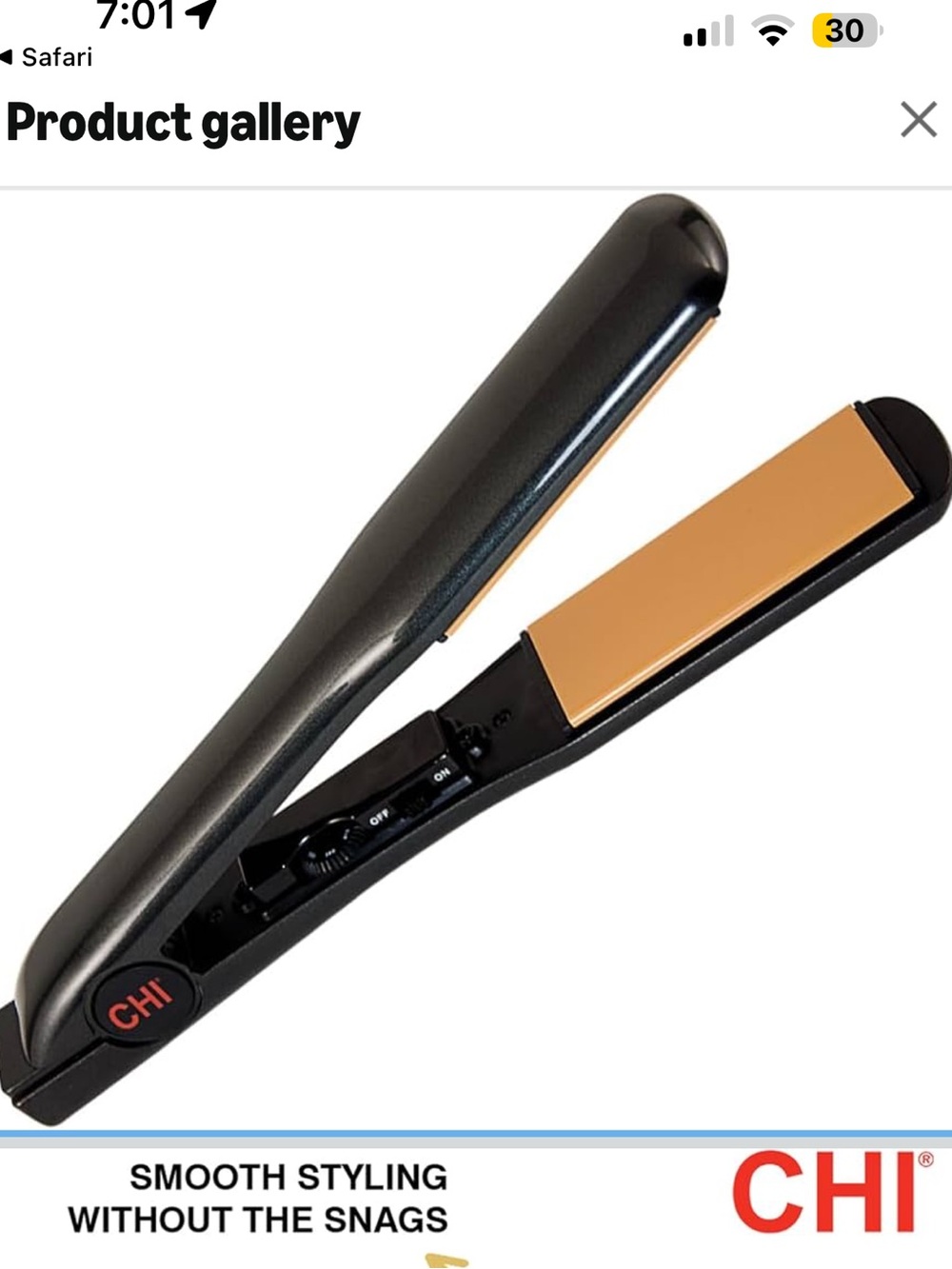 CHI Pink Ceramic Hair Straightener – Smooth Styling Flat Iron